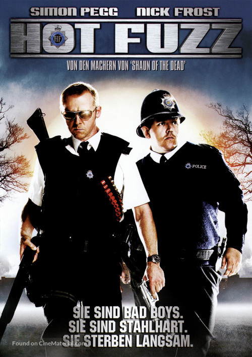 Hot Fuzz - German DVD movie cover