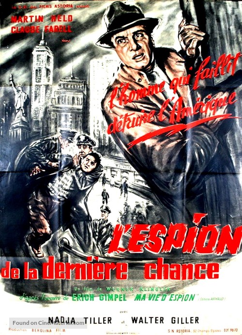 Spion f&uuml;r Deutschland - French Movie Cover