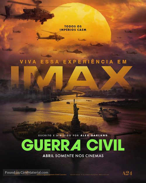 Civil War - Brazilian Movie Poster