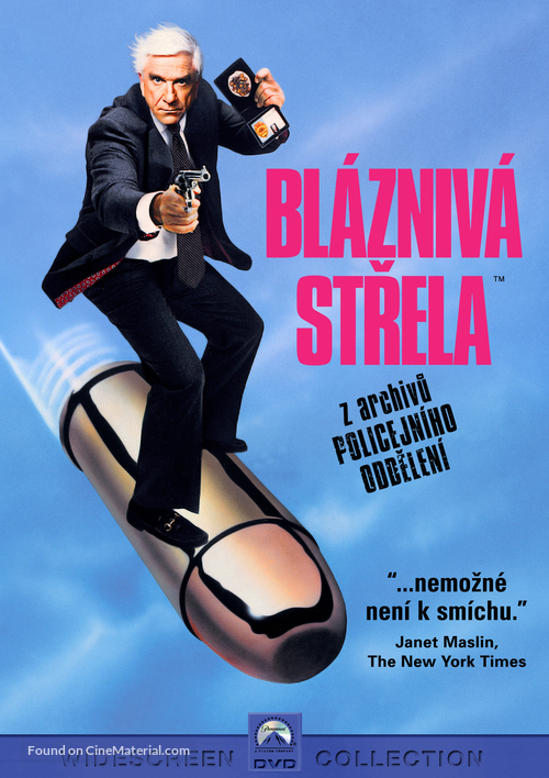 The Naked Gun - Czech DVD movie cover