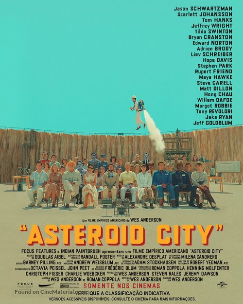 Asteroid City - Brazilian Movie Poster