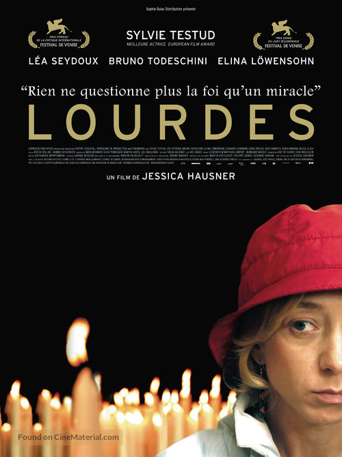 Lourdes - French Movie Poster