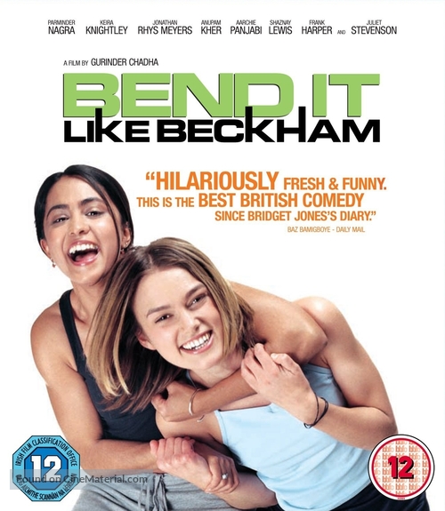 Bend It Like Beckham - British Blu-Ray movie cover