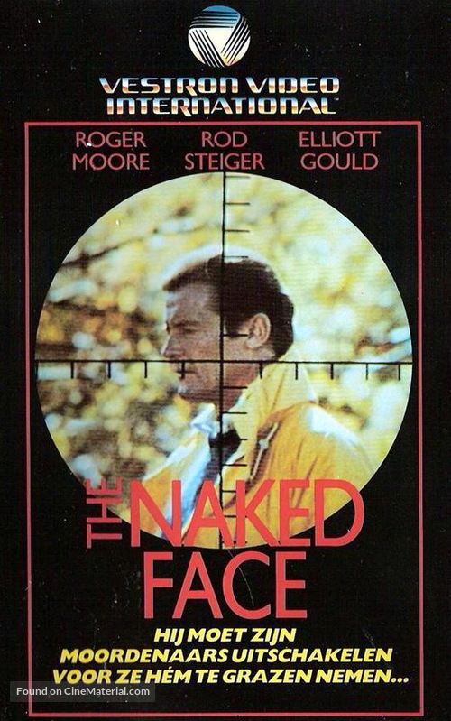 The Naked Face - Dutch Movie Cover