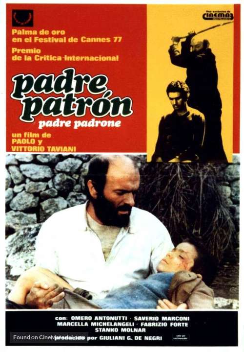 Padre padrone - Spanish Movie Poster
