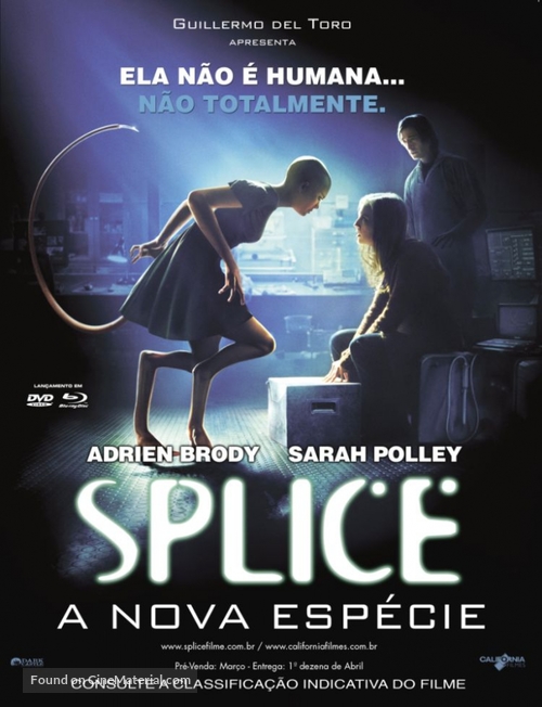 Splice - Brazilian Movie Poster