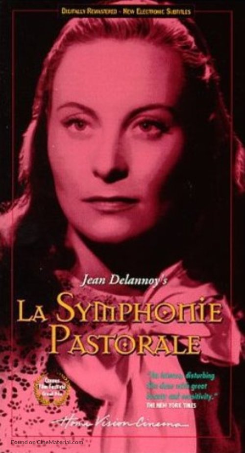 La symphonie pastorale - VHS movie cover