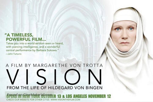 Vision - Aus dem Leben der Hildegard von Bingen - Movie Poster