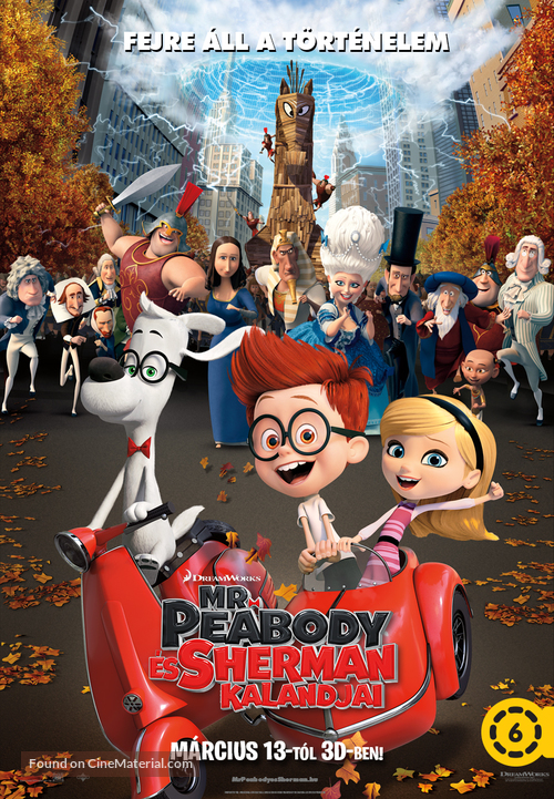 Mr. Peabody &amp; Sherman - Hungarian Movie Poster