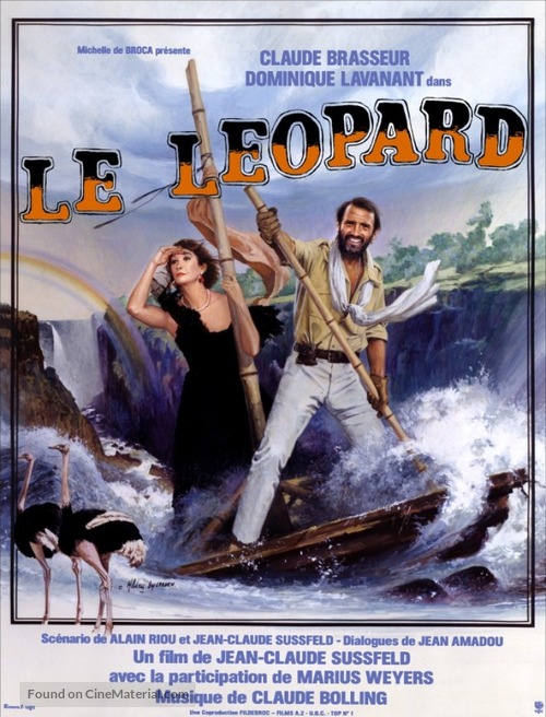 Le l&eacute;opard - French Movie Poster