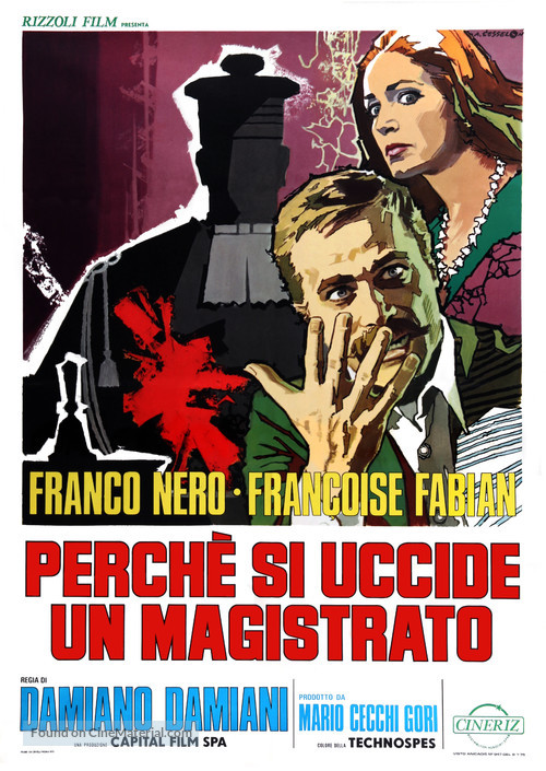 Perch&eacute; si uccide un magistrato? - Italian Movie Poster