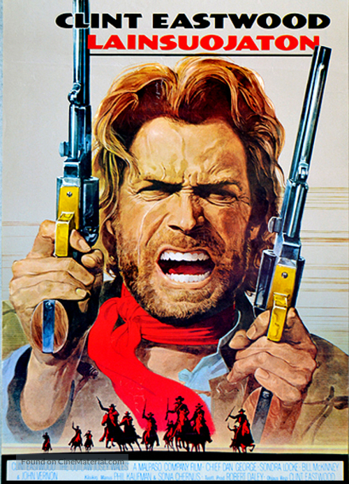The Outlaw Josey Wales - Finnish Theatrical movie poster