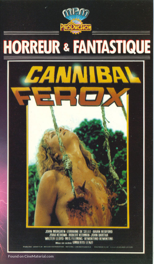 Cannibal ferox - French Movie Cover