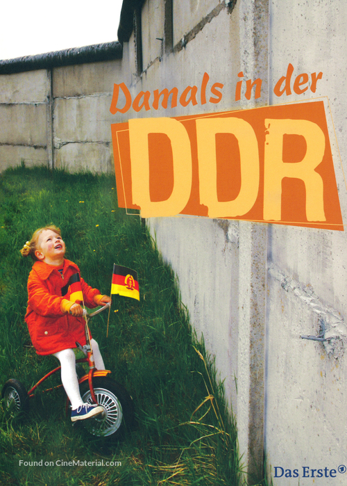 &quot;Damals in der DDR&quot; - German DVD movie cover