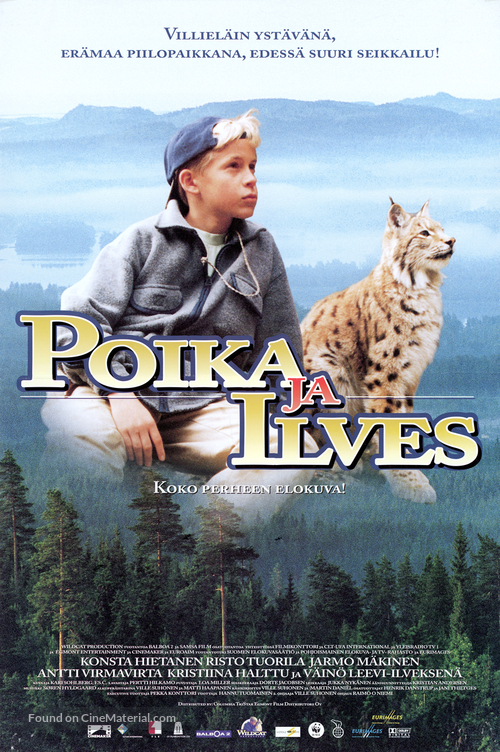 Poika ja ilves - Finnish Movie Poster