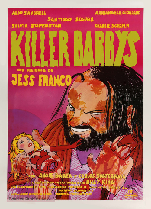 Killer Barbys - Spanish Movie Poster