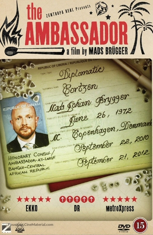 The Ambassador - Danish DVD movie cover