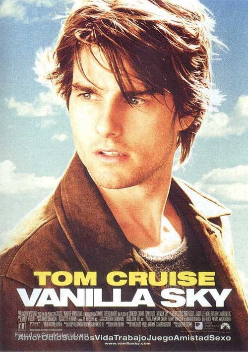 Vanilla Sky - Spanish Movie Poster