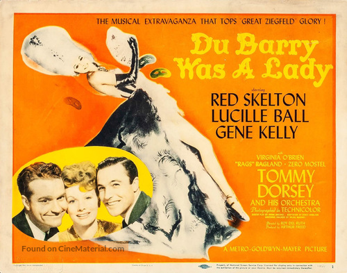 Du Barry Was a Lady - Movie Poster