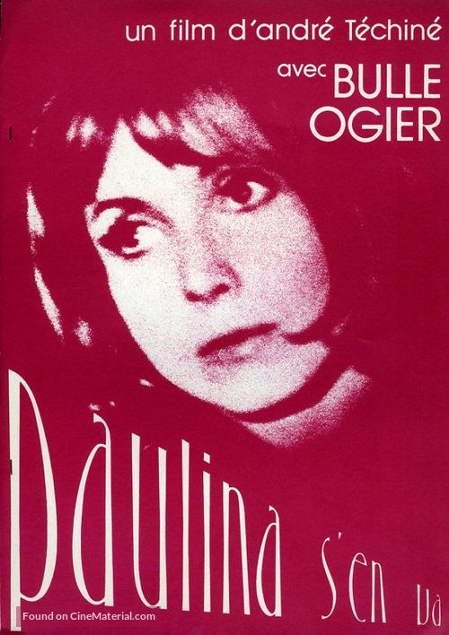 Paulina s&#039;en va - French Movie Poster