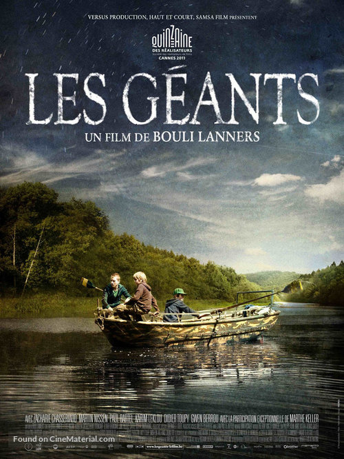 Les g&eacute;ants - Belgian Movie Poster