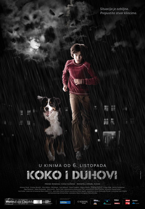 Koko i duhovi - Croatian Movie Poster