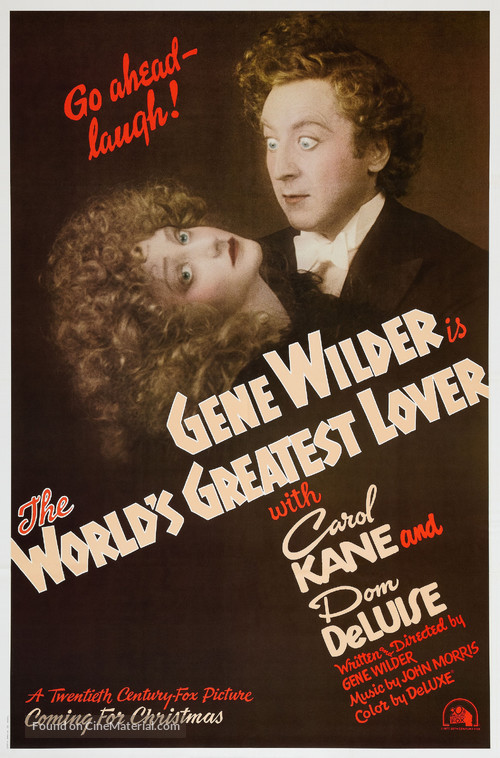 The World&#039;s Greatest Lover - Advance movie poster