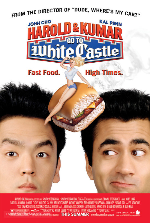 Harold &amp; Kumar Go to White Castle - Movie Poster