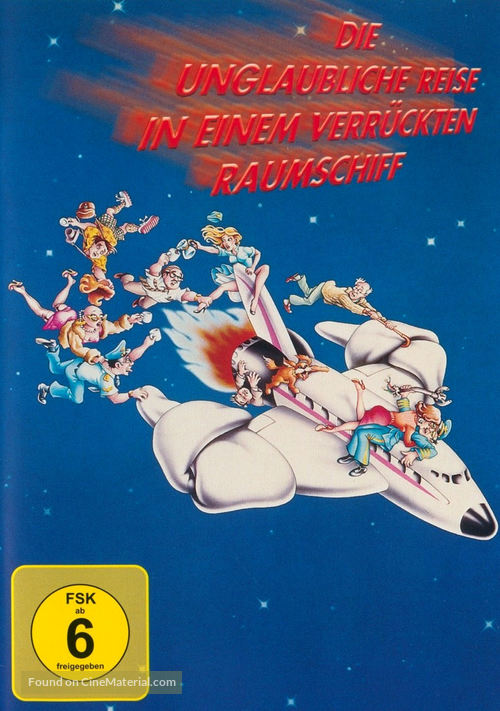Airplane II: The Sequel - German DVD movie cover