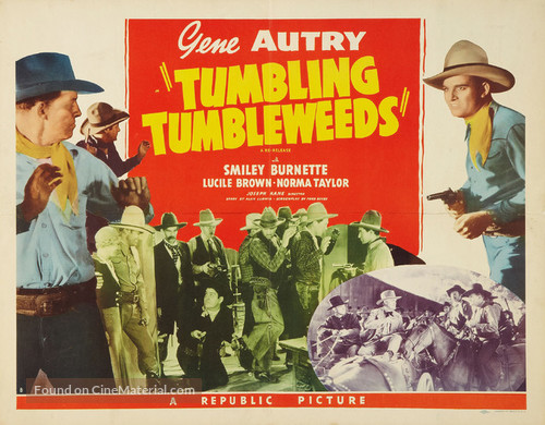 Tumbling Tumbleweeds - Movie Poster