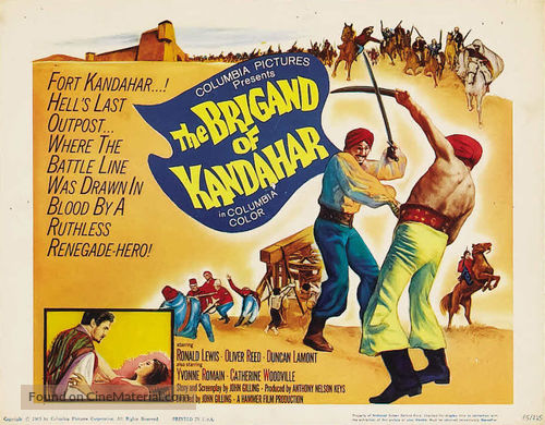 The Brigand of Kandahar - Movie Poster