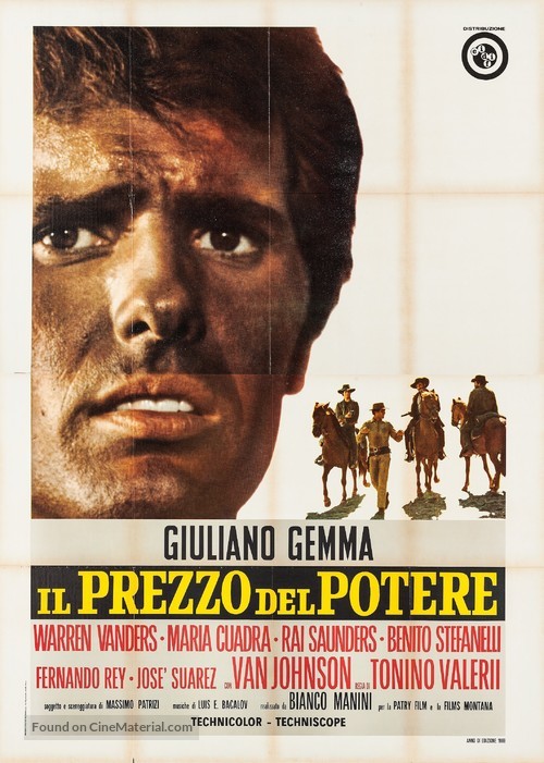 Prezzo del potere, Il - Italian Movie Poster