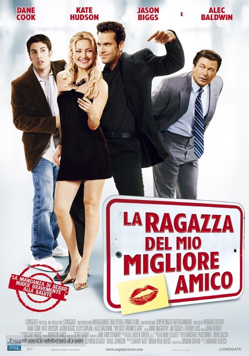 My Best Friend&#039;s Girl - Italian Movie Poster