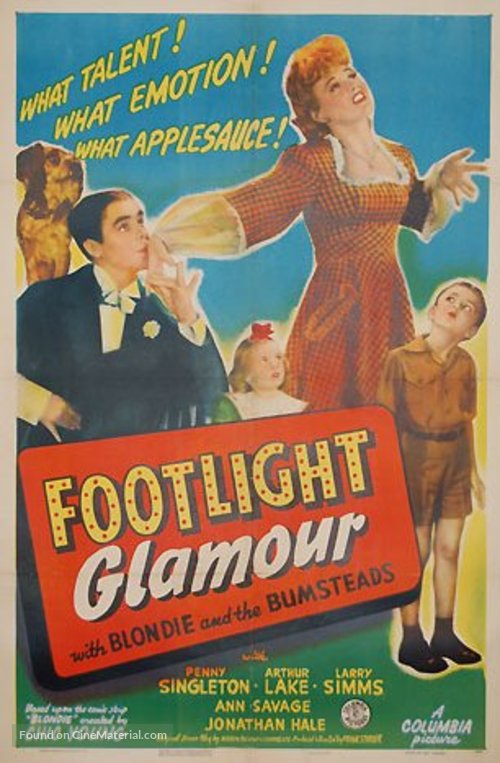 Footlight Glamour - Movie Poster