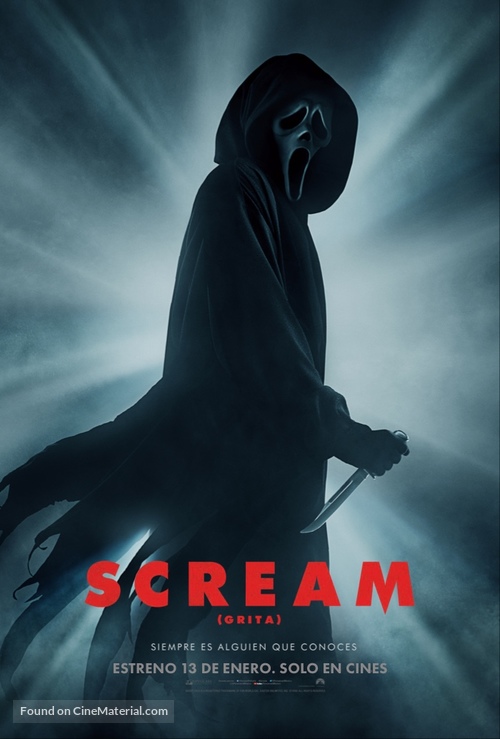 Scream - Argentinian Movie Poster