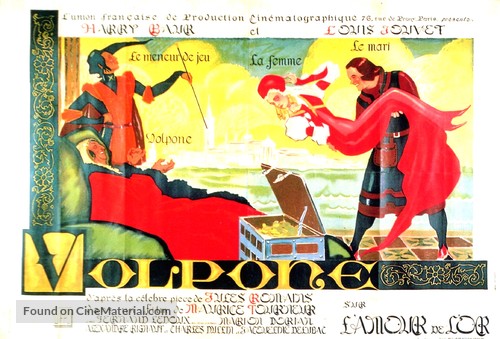 Volpone - French Movie Poster