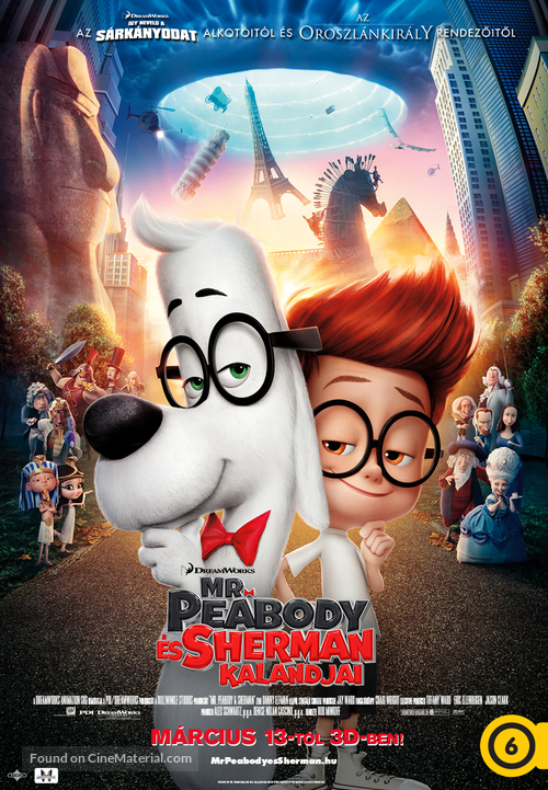 Mr. Peabody &amp; Sherman - Hungarian Movie Poster
