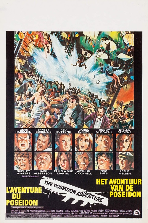 The Poseidon Adventure - Belgian Movie Poster