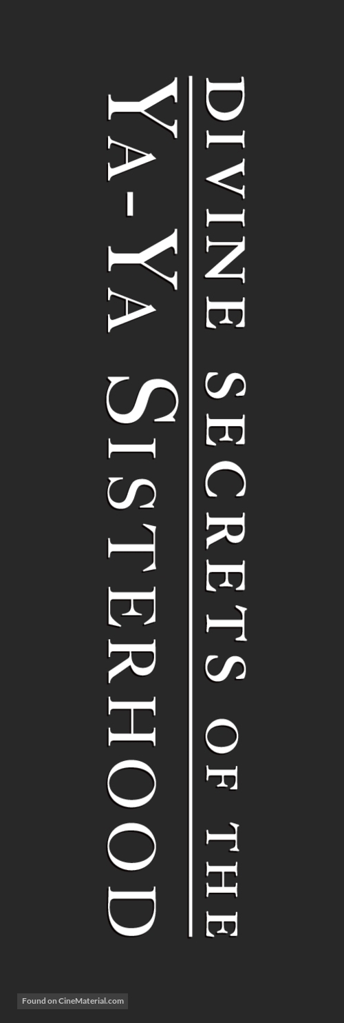 Divine Secrets of the Ya-Ya Sisterhood - Logo