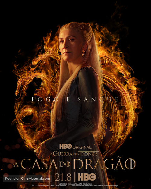 &quot;House of the Dragon&quot; - Brazilian Movie Poster