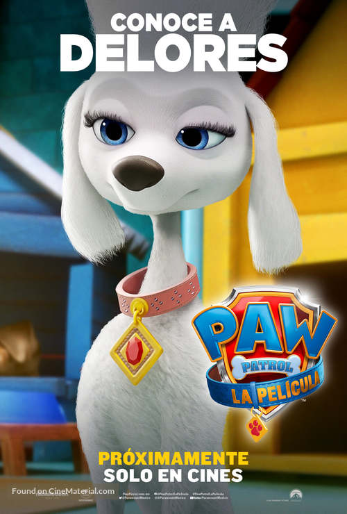 Paw Patrol: The Movie - Mexican Movie Poster