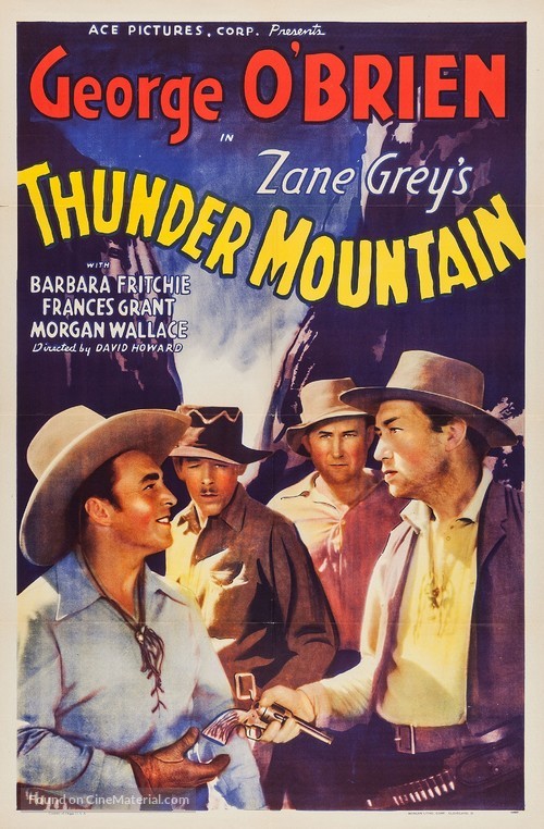 Thunder Mountain - Re-release movie poster
