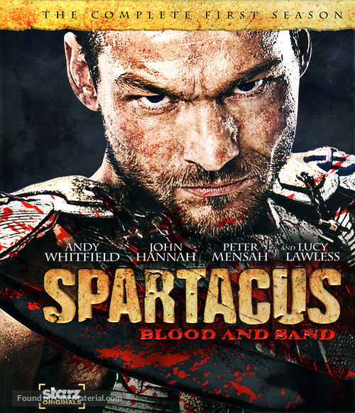 &quot;Spartacus: Blood And Sand&quot; - Blu-Ray movie cover