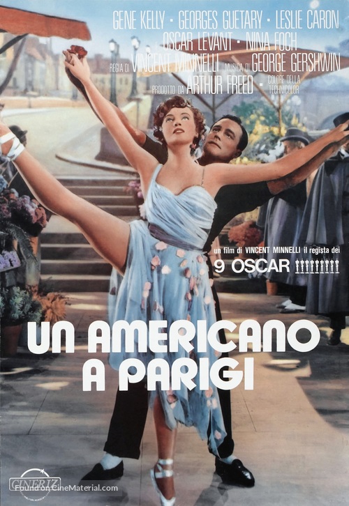 An American in Paris - Italian DVD movie cover