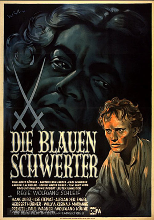 Blauen Schwerter, Die - German Movie Poster