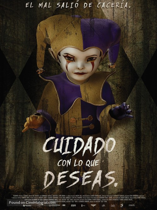 Cuidado con lo que deseas - Mexican Movie Poster