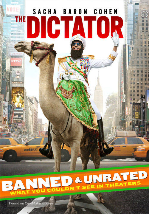 The Dictator - DVD movie cover