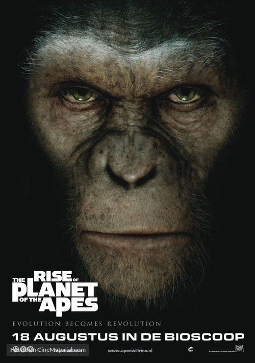 Rise of the Planet of the Apes - Dutch Movie Poster