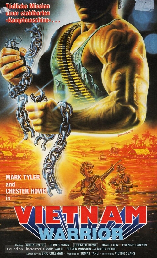 Fatal Command - German VHS movie cover