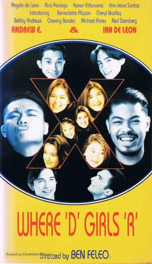 Where &#039;D&#039; Girls &#039;R&#039; - Philippine Movie Cover